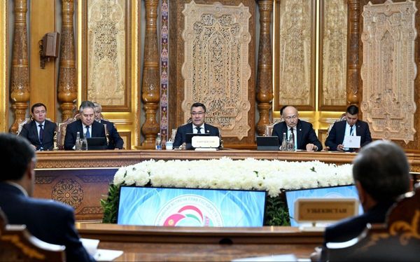 Садыр Жапаров Борбор Азия мамлекет башчыларынын Бешинчи Консультативдик жолугушуусуна катышты