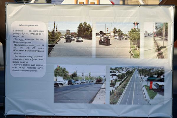 Өкмөт Жалал-Абаддагы бир катар көчөлөрдү реконструкциялоонун жүрүшүн текшерди