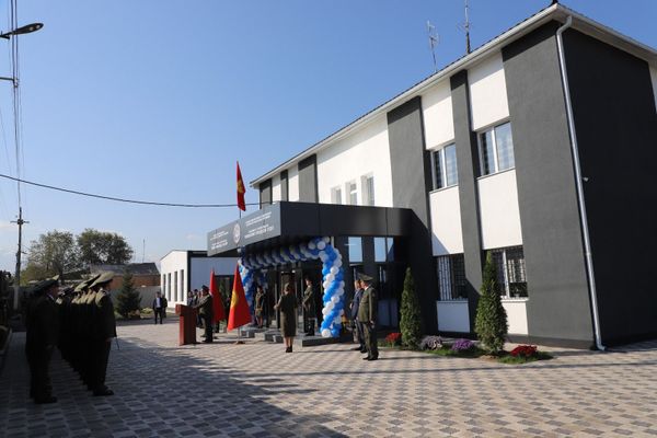 Токмокто УКМКнын шаардык бөлүмүнүн оңдолгон имараты ачылды