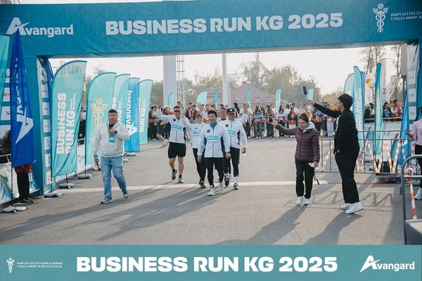 Бишкекте биринчи жолу BUSINESS RUN KG 2025 өттү