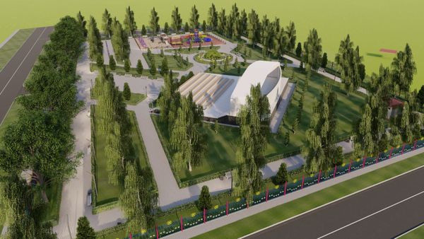 Чүйдө жаңы сквердин эскиздик долбоору иштелип чыкты