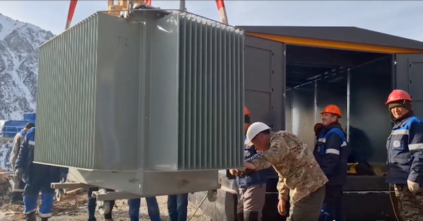 "Ала-Арча" паркындагы жаңы трансформатордун курулушу 95%га аяктады