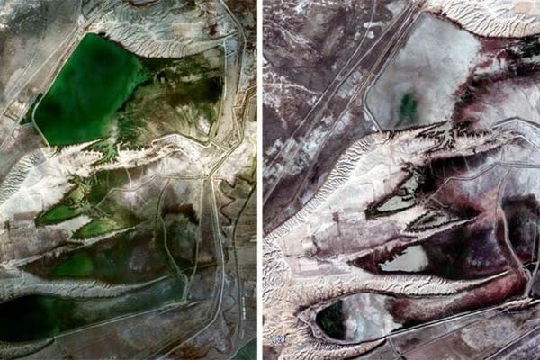 Кургакчылык Түркмөнстандын эки суу сактагычын соолутту