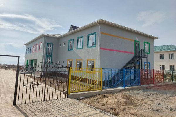 Ысык-Көлдүн Өрнөк айылында жаңы бала бакча курулуп бүттү