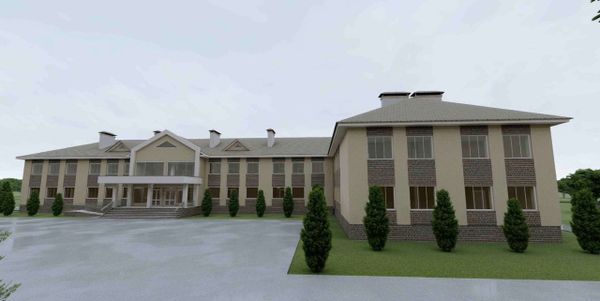 Түптүн Көөчү айылында заманбап эки кабаттуу мектеп курулууда