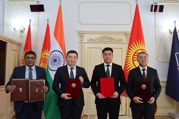 Индия Кыргызстандагы долбоорлорду колдоо үчүн 126,6 млн сом грант бөлөт