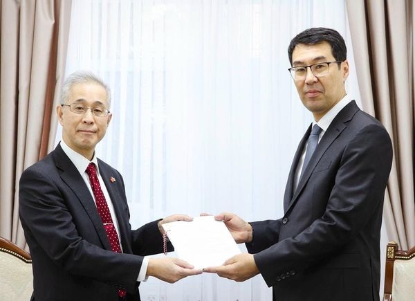 ТИМ Япониянын жаңы элчиси Рюити Хиранону кабыл алды