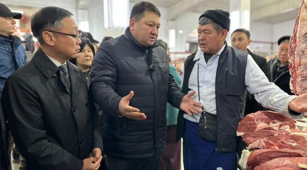 Бишкек мэриясы арзандатылган эт сатуу пунктун ачты
