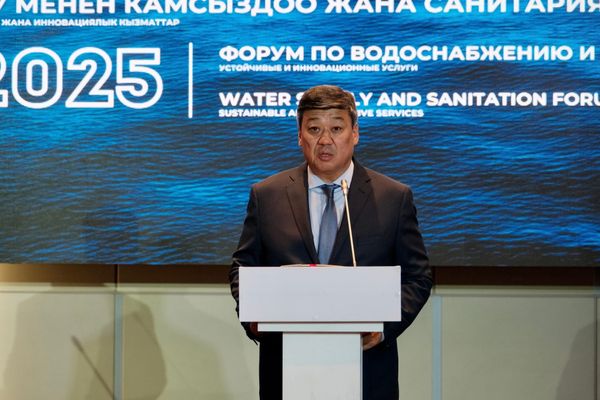 Суу секторуна 3,7 млрд сом ПГИ жана 400 млн доллар эл аралык инвестиция жумшалды