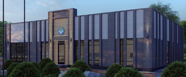 Кеминде Архитектура башкармалыгынын жаңы имараты курулуп жатат