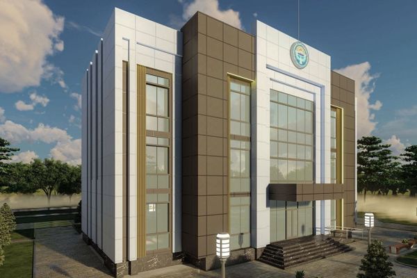 Манас шаарындагы архитектура башкармалыгынын эскиздик долбоору