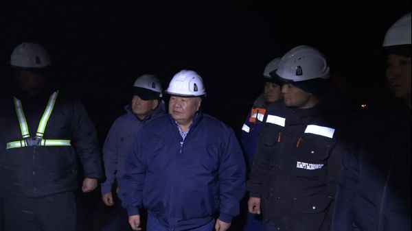 Энергетика министри көмүр кендеринин ишин текшерди