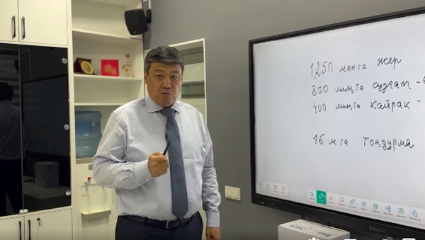 Б.Төрөбаев: Азыр ным топтобосок – жазында түшүм аз болот