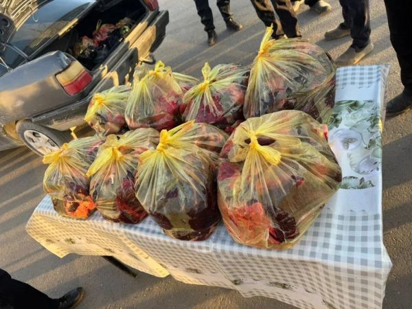 Ак-Талаа районунда топоз эти элге 550 сомдон сатылды