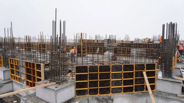 Таласта “Манас Ордо” жана “Баластандын” курулушу кызуу жүрүүдө