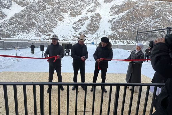 Чоң-Алайда заманбап мал союучу жай ишке кирди