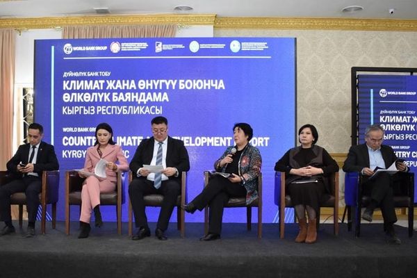 Кыргызстан туруктуу климат жана жашыл экономика боюнча талкуу өткөрдү