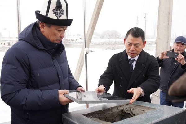 Байтик айылында көп функционалдуу агроөнөр жай комплексинин курулушу башталды