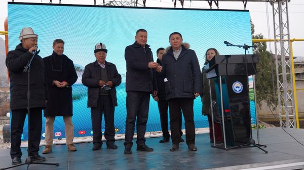 Баткенде Шахимардан ирригациялык системасын жаңылоо иштери башталды