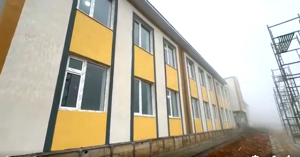 Жалал-Абаддын Кызыл-Жар айылына 127 млн сомго мектеп курулуп жатат