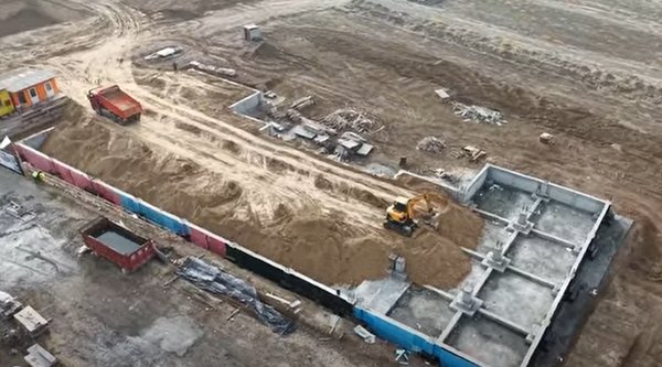 Ош шаарында 480 орундуу мектеп курулуп жатат