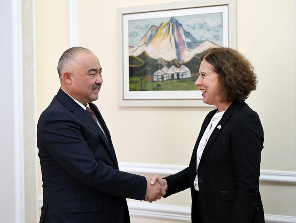 ЖК Төрагасы БУУнун Кыргызстандагы туруктуу координаторун кабыл алды