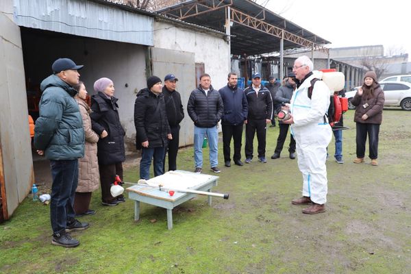 Айыл чарба аймактарын чегирткеден коргоо боюнча окуу өттү