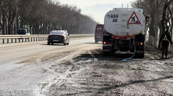 Аэропорт трассасында жолду булгаган компаниялар жоопкерчиликке тартылды