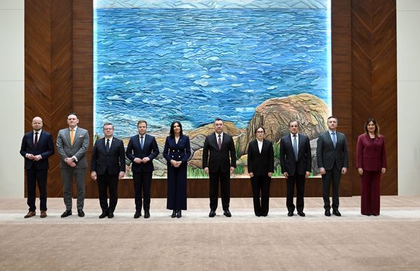 Садыр Жапаров Европа парламентинин депутаттарын кабыл алды