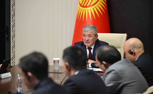 Адылбек Касымалиев кытайлык холдинг менен инвестициялык долбоорлорду талкуулады