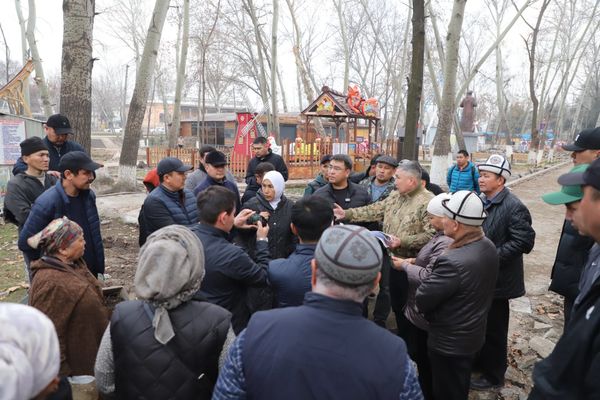 Ош шаарында жеке ишкерлер менен курулушчулар ортосунда нааразычылык жаралды