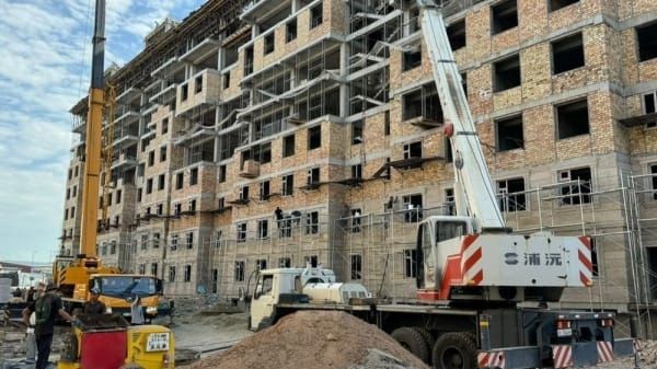 Таласта курулуш компаниясына 200 миң сом айып  пул салынды