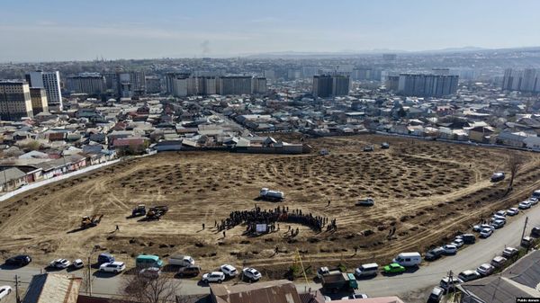 Ош шаарындагы эски мүрзөнүн ордунда парк болот