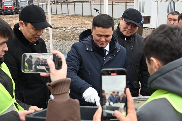 Ак-Бата конушунда 650 орундуу жаңы мектептин курулушу башталды