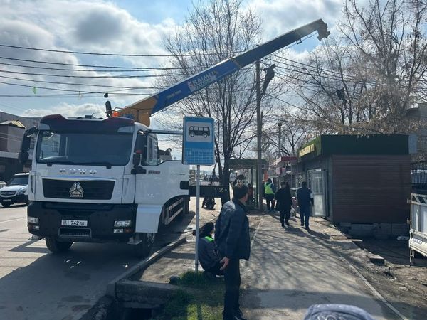 Бишкектин батыш тарабында 12 соода павильону алынат