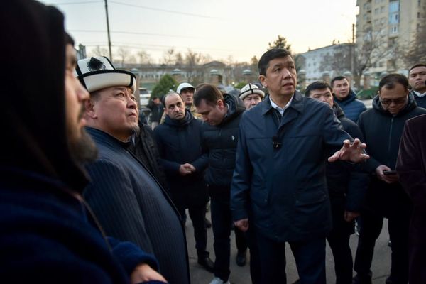 Кимсанбай ажы Абдурахманов атындагы мечиттин ордуна жаңысы курулат