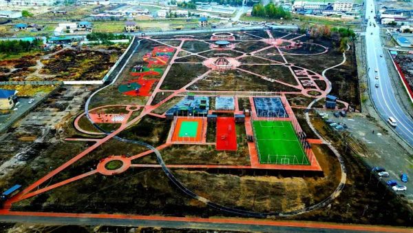 Манас шаарындагы "Достук" паркына 11,6 млн сомго монумент курулат