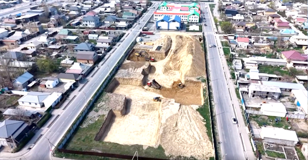 Ак-Бата конушунда 650 орундуу жаңы мектеп  курула башталды