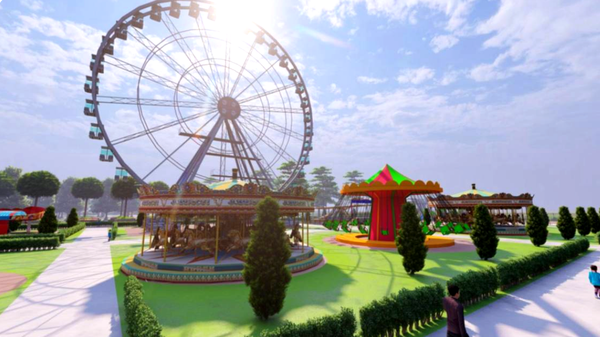 Караколдогу Пушкин атындагы эс алуу багы жаңыланууда