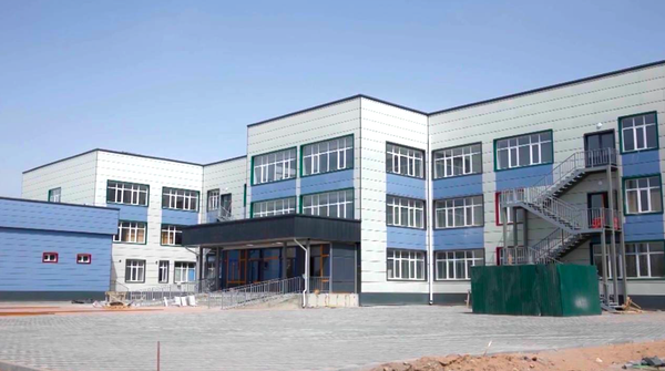 Кочкордо 500 орундуу жаңы мектеп курулуп, пайдаланууга даярдалууда