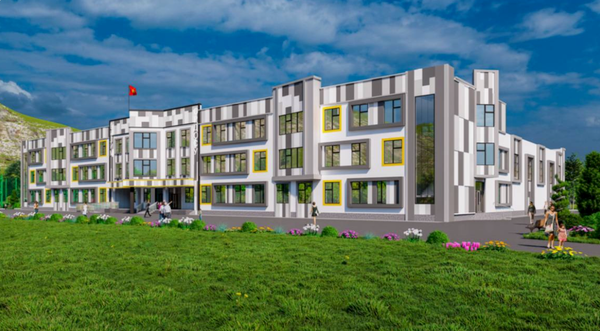 Ошто 700 орундуу заманбап мектеп курулуп жатат