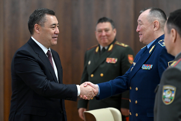 Аймактык коопсуздук күн тартибинде: С.Жапаров ШКУ өкүлдөрүн кабыл алды