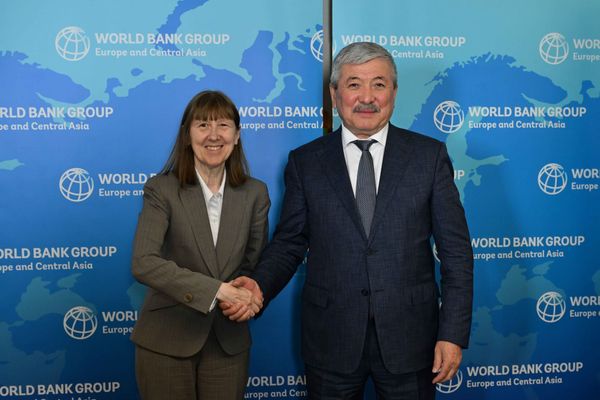 Адылбек Касымалиев Дүйнөлүк банктын вице-президенти менен жолукту