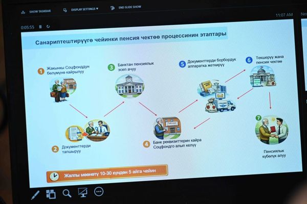 Социалдык фонддо пенсияны жаңыча дайындоо системасы июлда ишке кирет