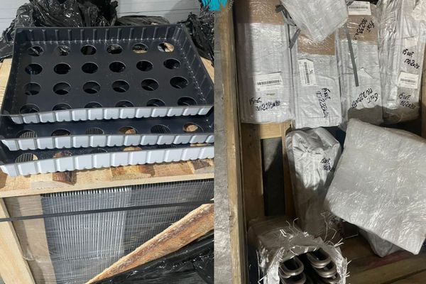 "Ак-Тилек" өткөрүү пунктунда 1 млн сомдук мыйзамсыз товар аныкталды