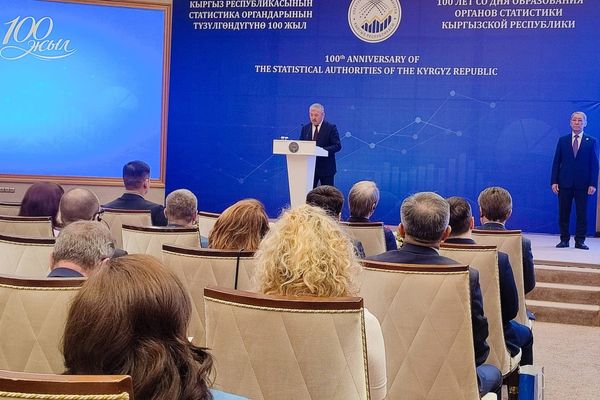 Кыргызстанда расмий статистиканын 100 жылдыгы салтанаттуу белгиленүүдө