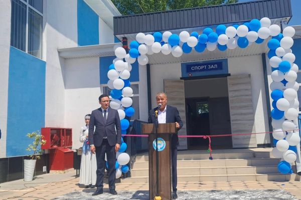 Кара-Сууда 22 млн 750 миң сомго жаңы спорт зал курулду