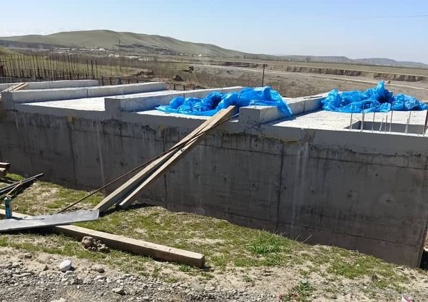 Ноокатта Интернационал айылында ичүүчү суу системасы курулуп жатат