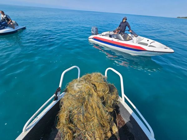 Ысык-Көлдөн 34 800 метр тор чыгарылды