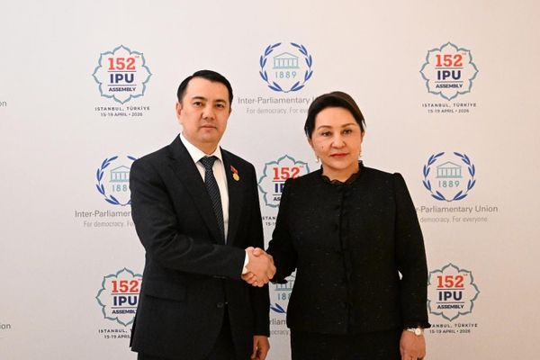 Марлен Маматалиев Өзбекстандын сенатынын төрайымы менен жолукту